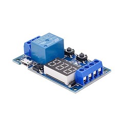 2 Pack DC 6-30V Timer Relay Module – Programmable Delay Relay Module