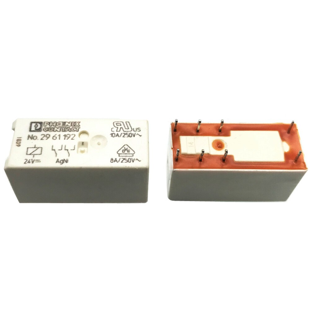 2Pcs Phoenix Contact No.2961192 24VDC Power Relay 8Pins New