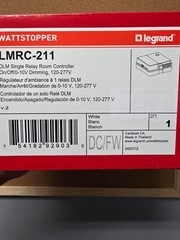 LMRC-211 DLM single relay room controller legrand on/off 0-10v Dimming 120-277V