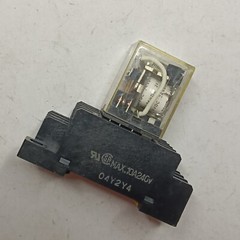 Omron LY3N 24VDC Electromechanical Relay Plug-in 3PDT 10A With Socket 2-M4X12