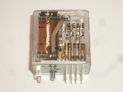 POTTER & BRUMFIELD R10-E1Y4-V185 4PDT 12VDC RELAY FOR DRAKE TR-7