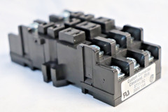 ST11-PC Custom Connector Relay Base Socket 300V 15A 11 Pin 3 Pole Din Rail Mount
