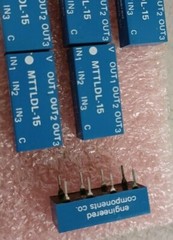 ECC MTTLDL-15 Multiple TTL IC Logic Delay Line Dip 8 pin NEW