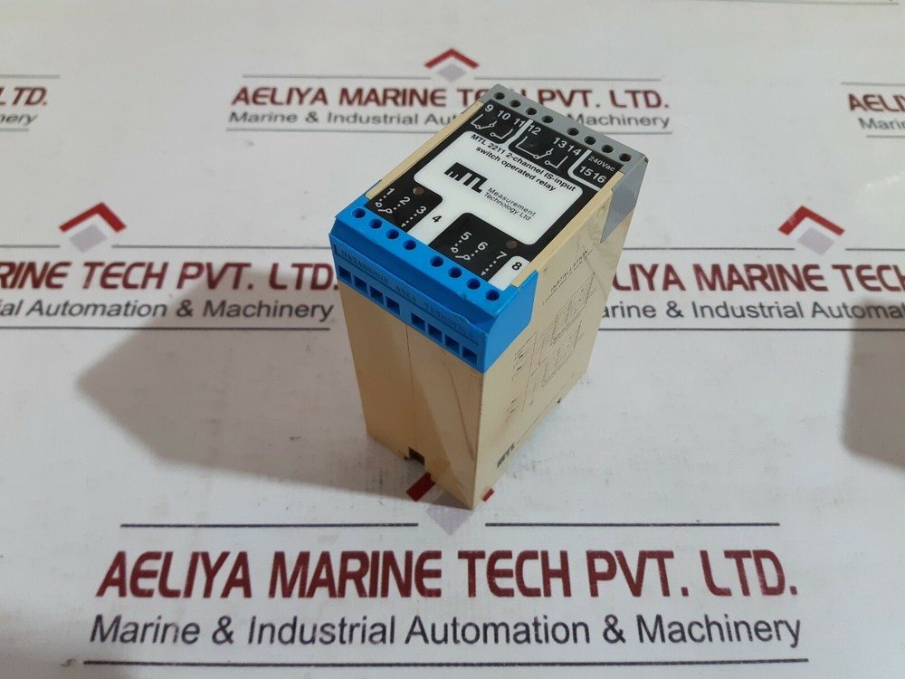 MTL MTL 2211 2-Channel Is-Input Switch Operated Relay IEC79-11