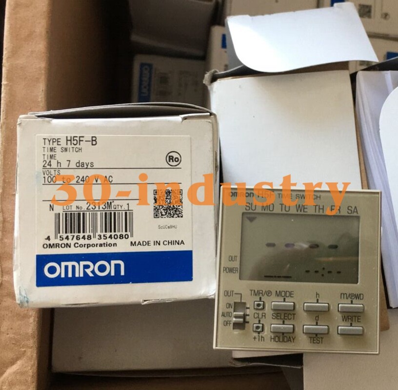 1PCS NEW FOR OM Digital all-day Time Switch H5F-B Time Relay 100-240V AC