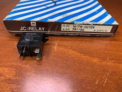 2-PCS AROMAT JC1A-TM-DC12V SPST-NO 10A 12VDC-Coil Chassis-Mount Power Relay