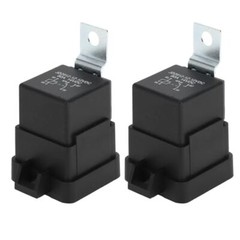 5 Pins 12V 80A Auto Relay Multi Purpose Waterproof Car Relay 2 Pcs