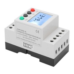 Over Under Voltage Protector Reliable 3 Phase Relay For Elevators Premium