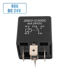 FIVE Car Vehicle Fuse Relay Switch Power JD2912-1Z-24VDC 5 Pin 40A 28VDC DC 24V