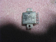 COMMUNICATION INSTRUMENTS RELAY # 408-1147-000 NSN: 5945-00-965-9798