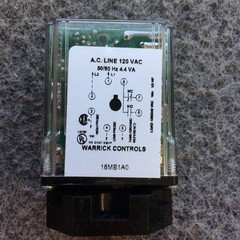 Warrick Controls 16MB1A0 Liquid Level Control Plug-in Module, 10 K&ohm;, 120 VAC
