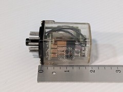 Lot of 8: Omron MK3P-5 General Purpose Ice Cube Relays, 24VDC, MK3P5