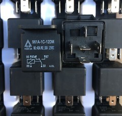 961A-1C-12DM 12VDC New Automotive Car Relay SPDT Coil 30A 5 Pins x 2PCS
