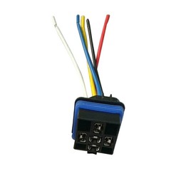 12 V Waterproof Socket Rv Plug Adapter Car Wiring Mount 5 Pin Relay