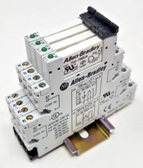 (4 PACK) Allen-Bradley 24VDC Terminal Block Relay 700-HLT1Z24