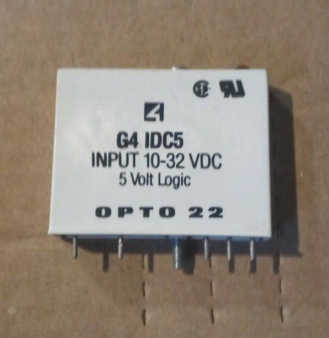 OPTO 22 G4 IDC5 Input Module, Input 10-32 VDC, 5 Volt Logic