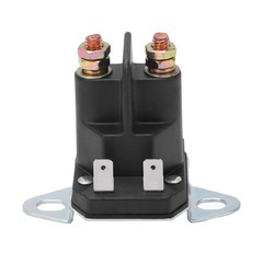 High Power 12V Starter Relay For Vehicle Start Brass Coil Silver Plated Premium