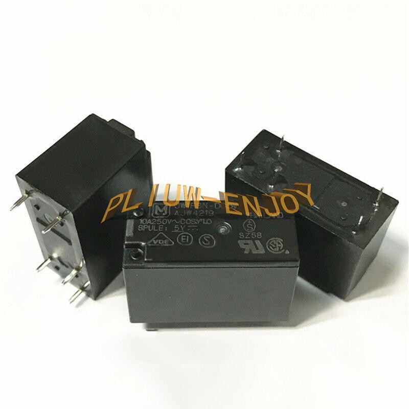 1PC NEW JW1FSN-DC5V PANASONIC AJW4219 Power Relay 5VDC 5Pin