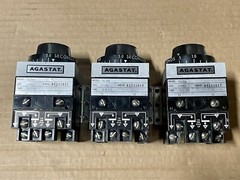 Agastat 70120B Time Delay Relay w/24VDC Coil, 0.5-5 Seconds, 120/240VAC 1/4 HP
