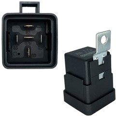 12VDC 80/60Amp Waterproof Relay, 5-pin SPDT Automotive Relay with Pigtail