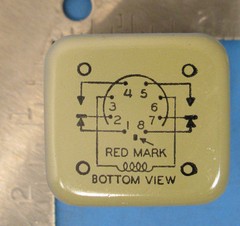 (1) ALLIED CONTROL RELAY PBHX-97 COIL = 110 VAC 380 Ohm, 10A 110 VAC CONT DPDT