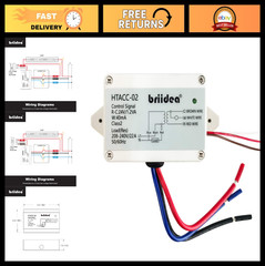 220V 240V On/Off Electric Heating Relay with 24V Transformer – Compatible Replac