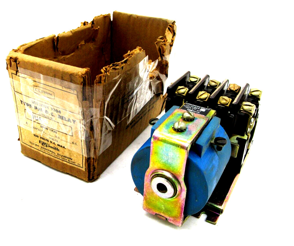 NEW JOSLYN CLARK 4U4 RELAY 240V BULLETIN 7304