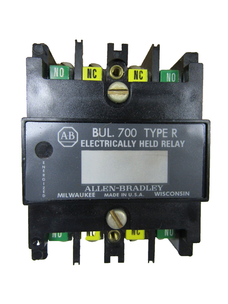 🔥NEW ALLEN BRADLEY 700-R220A1 AC RELAY 115-120V 50/60HZ 4 POLE 2NO-2NC SERIES B