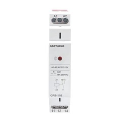 Intermediate Relay Auxiliary Relay 16A 1SPDT RELAYS Din Rail Switch Relay(GR8…