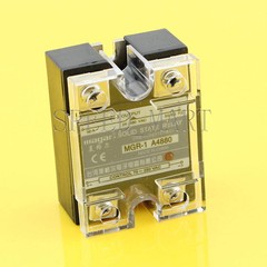 HQ MGR-1 A4880 Single Phase Solid State Relay SSR 80A 70-280V AC 240-480V AC