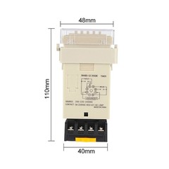 DH48S-2Z Digital Display Time Delay Relay Counter 0.01S-99H AC110V 220V DC12/24V