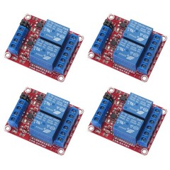 4pcs DC 12V Relay Module 2 Channel Relay Board with Optocoupler Support High …