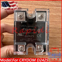 For Crydom D2425 Solid State Relay SSR Input 3-32VDC Output 240VAC 25A US Stock