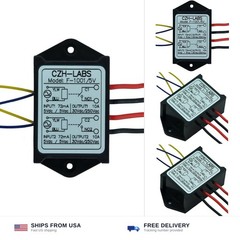 Electronics-Salon 1PCS Dual SPST-NO 10Amp Power Relay Module, AC/DC 5V Contro…