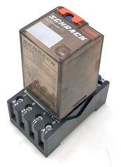 Schrack Multimode MT221024 Power Relay, Multimode, DPDT, 24 VDC, 10 A, MT, Panel
