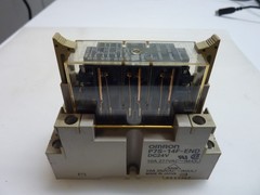 OMRON G7S-4A2B-E RELAY 24VDC 10A W/ OMRON P7S-14F-END 10A 24VDC SOCKET (31408)