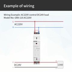 Auxiliary Relay AC/DC12/24/48/110V AC220V 8/16A Intermediate Module Relay