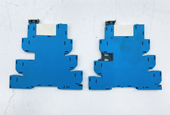 LOT OF 2 FINDER 34.51.7.024.0010 RELAY 24VDC W/ 93.63.7.024 RELAY SOCKET