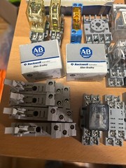 Huge Preowned Lot of Relay and Relay base From Various Company’s