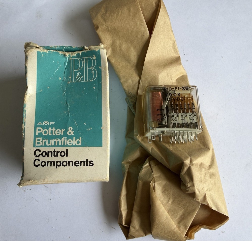 TE Connectivity / P&B Brand R10-E1X6-V9.0K Power Relay (Potter & Brumfield)