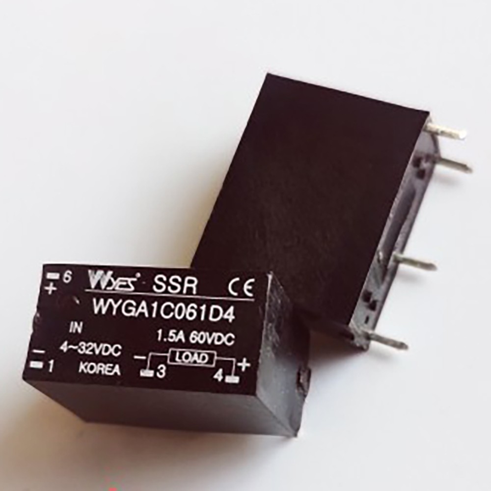 1Piece WYGA1C061D4 Solid State Relay(DC Load type) 1.5A 60VDC 4Pins