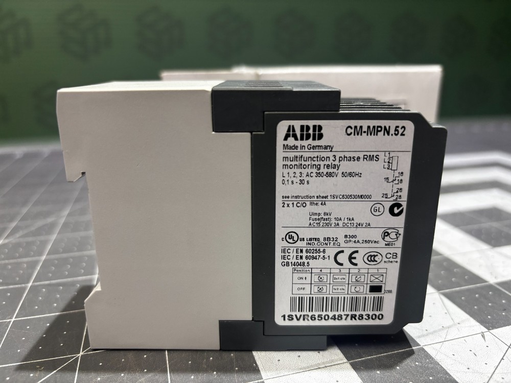 ABB CM-MPN.52 Multifunction 3-Phase Monitoring Relay