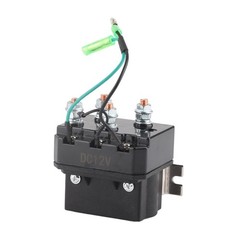 Haosie Winch Solenoid Relay Contactor, 12V 250A Solenoid Relay for ATV UTV 15…
