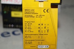 TURCK Multisafe MS31-LIU Signal Separator Isolation Amplifier MS31LIU