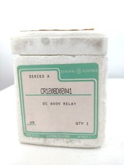 GE General Electric CR120B D02041 Series A 600 Volt Industrial Relay