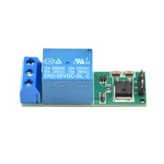 10PCS 6-24V FlipFlop Latch Relay Bistable Self-Locking Low Pulse Trigger Module