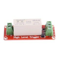 Solid State Relay Module, DC 3V32V Solid State Relay Module 1Bit High Level Trigge…