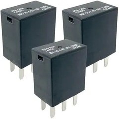 3-Pack 301-1C-C-R1 U01 Relay – 35A/20A 12VDC 5-Pin SPDT Automotive Relay – Fixes