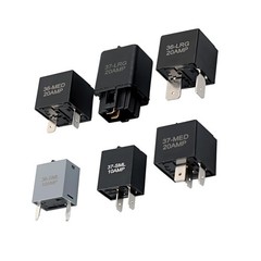 9038 Relay Switch, FOR Relay Tester, Relay By/pass Switch Kit, 6-Pack, Black