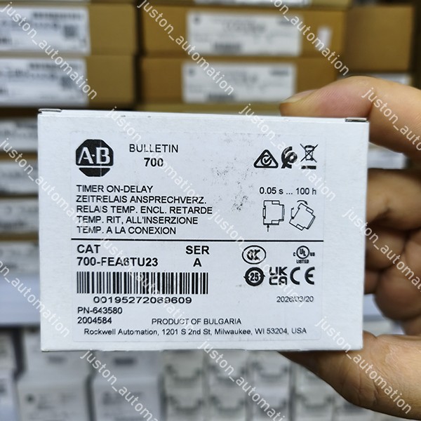 Brand New 700-FEA6TU23 Adjustable Time Delay Relay For Control Circuit